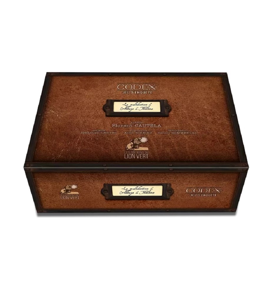jeu de société codex La malédiction de l'Abbaye de Thélème