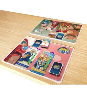 tapis de jeu tag team Milady + le golem