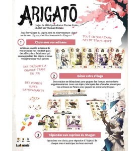 jeu de stratégie Arigato