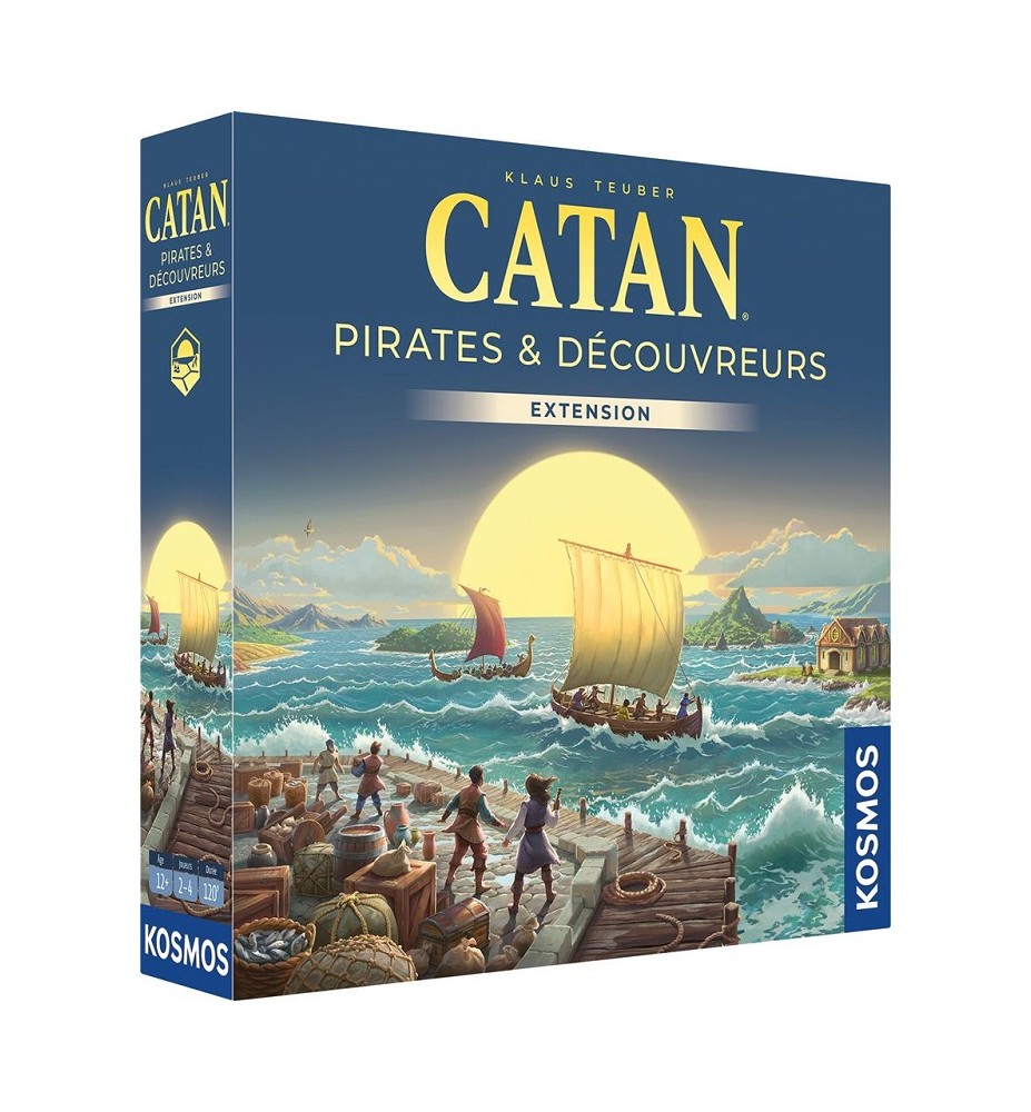 jeu de société catan pirates et découvreurs