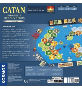 jeu de société catan pirates et découvreurs