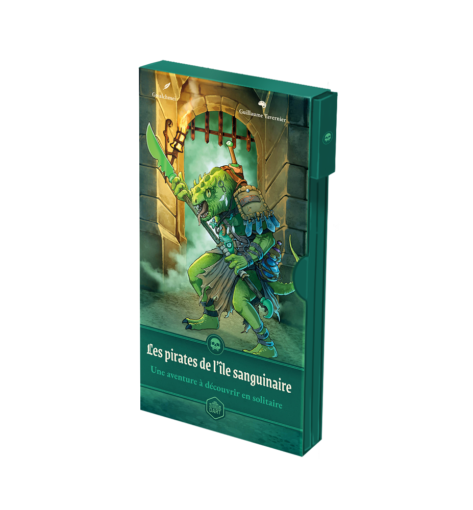 Livre jeu Les pirates de l'ile sanguinaire