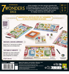 jeu de société 7 wonders dice