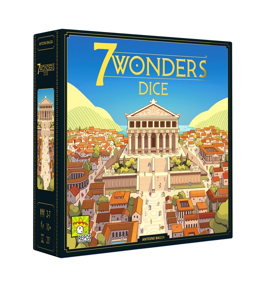 jeu de société 7 wonders dice