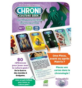 jeu de société Chroni Culture Geek