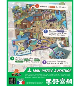 mon puzzle aventure - petits détectives