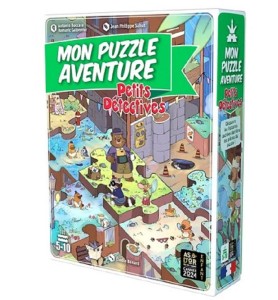 mon puzzle aventure - petits détectives