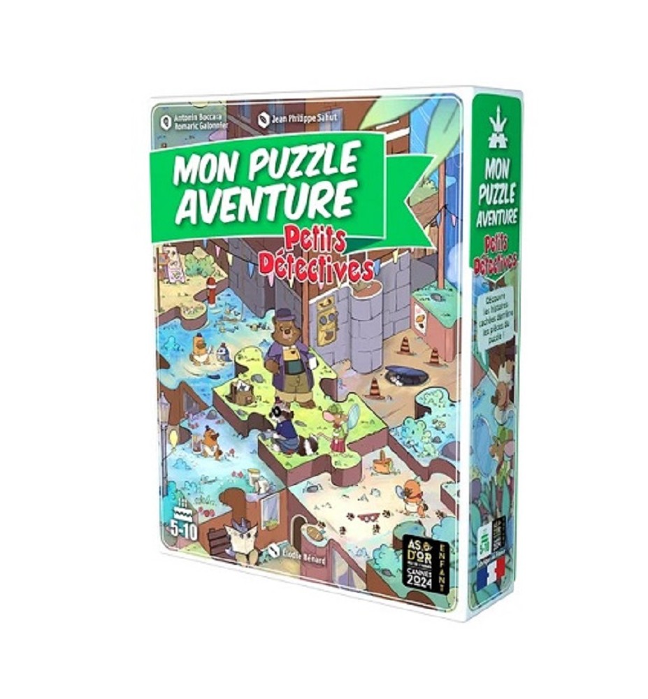 mon puzzle aventure - petits détectives