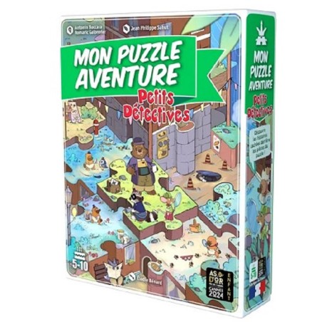 mon puzzle aventure - petits détectives
