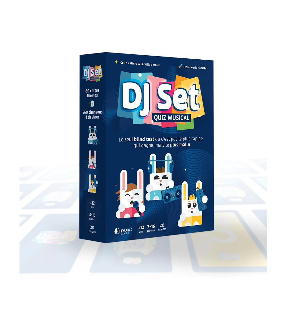 jeu de société DJ SET
