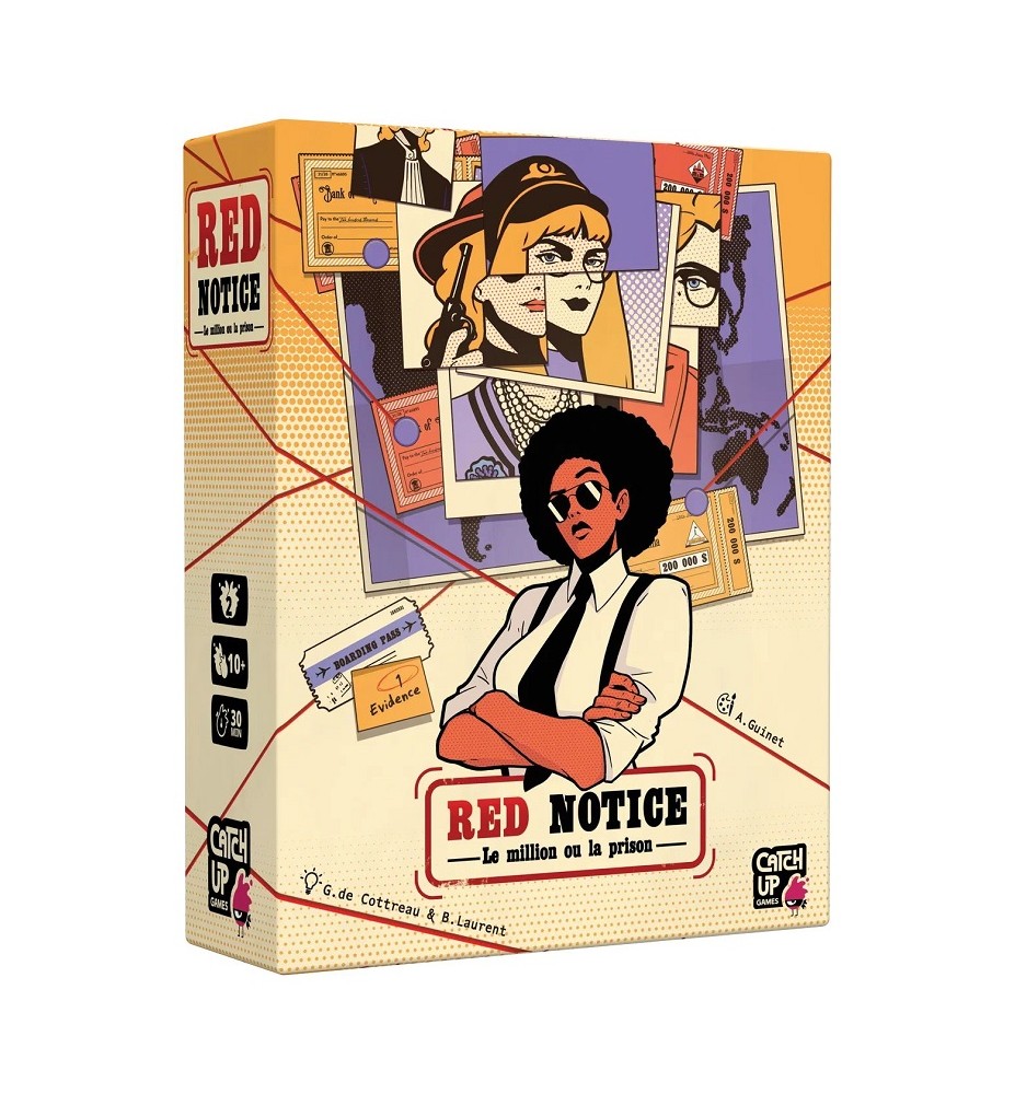 jeu de société Red Notice