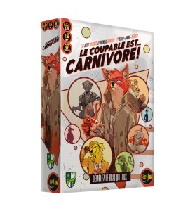 jeu de société Le Coupable est carnivore