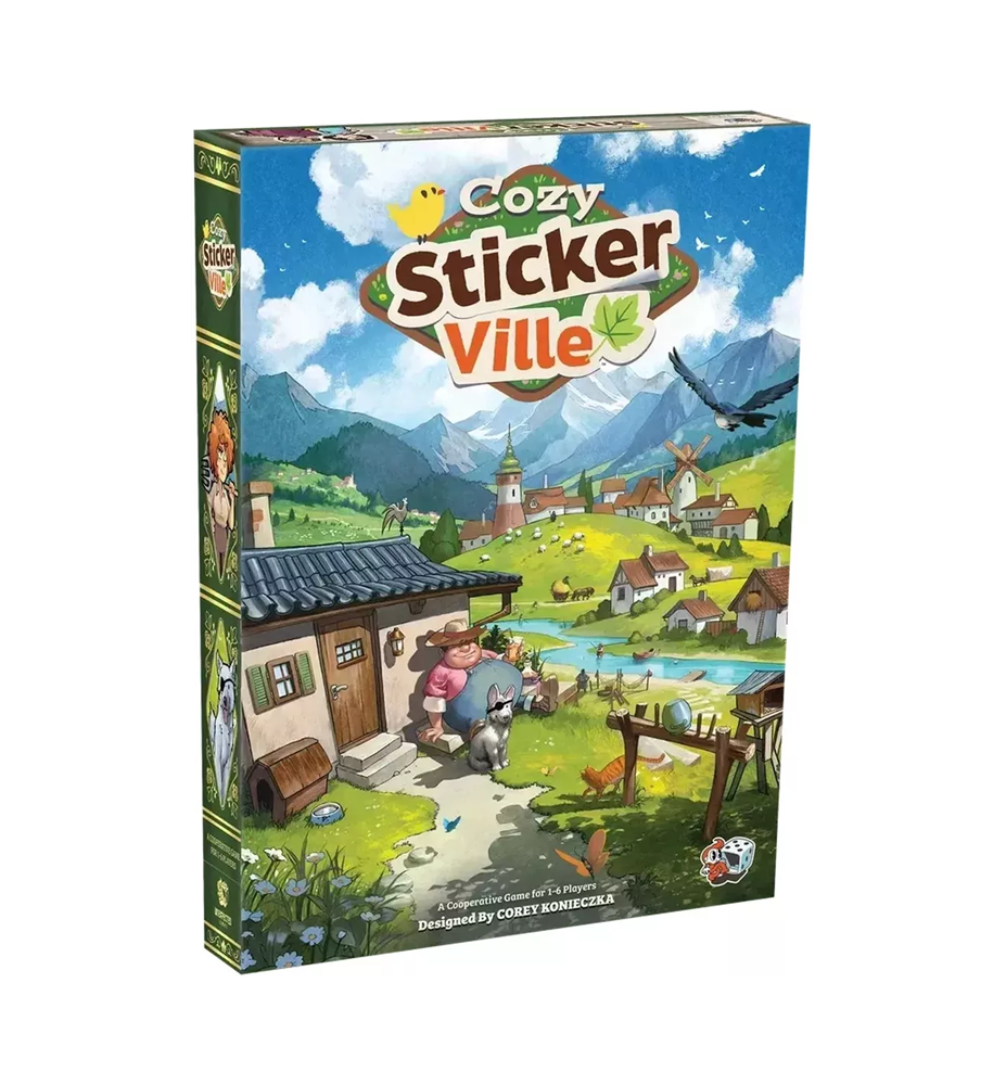 jeu de société Cozy sticker ville
