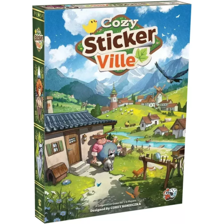 jeu de société Cozy sticker ville