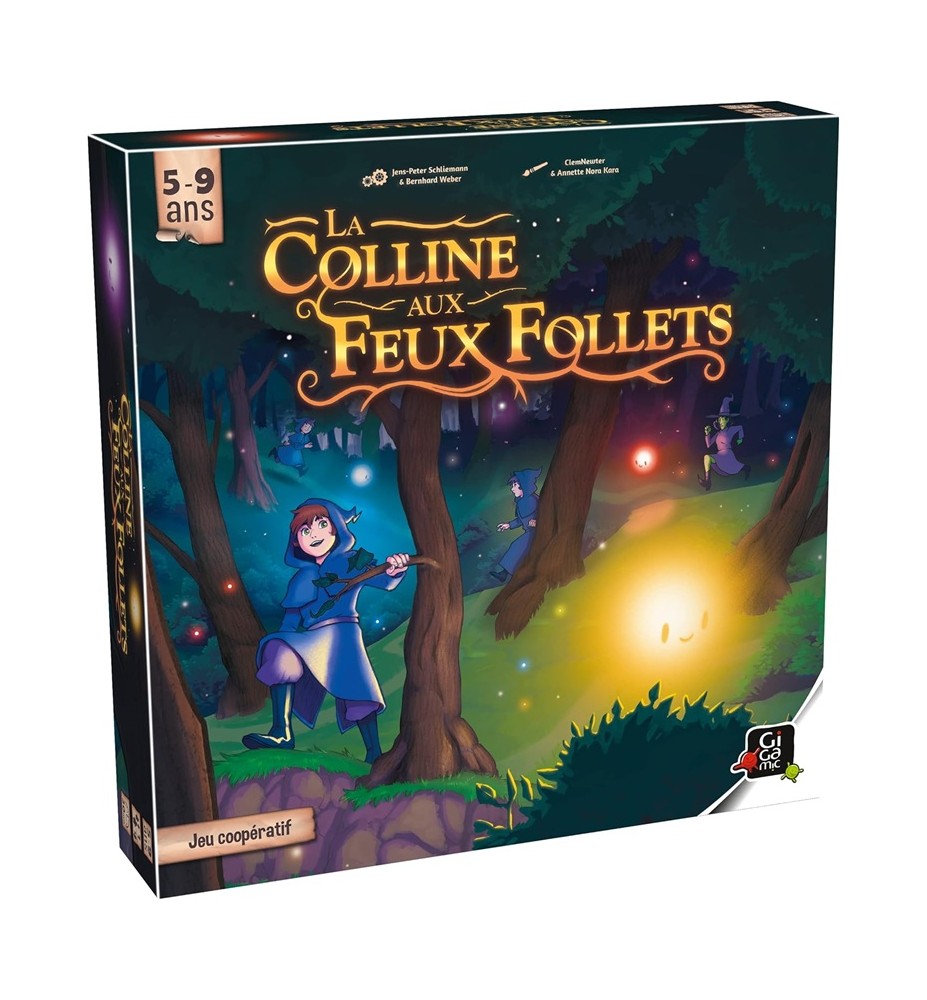 jeu de société La colline aux feux follets
