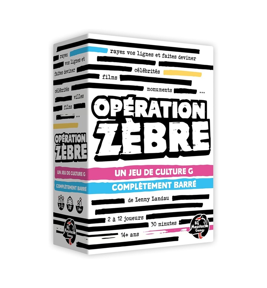 jeu de société Opération Zèbre