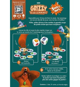 jeu enfants Grizzy et les lemmings smash party