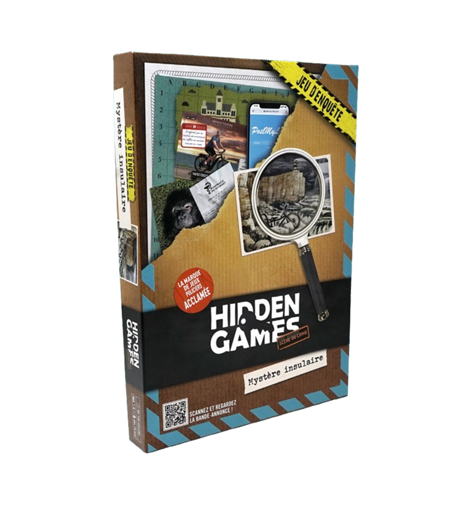 jeu d'enquête Hidden games Mystère insulaire