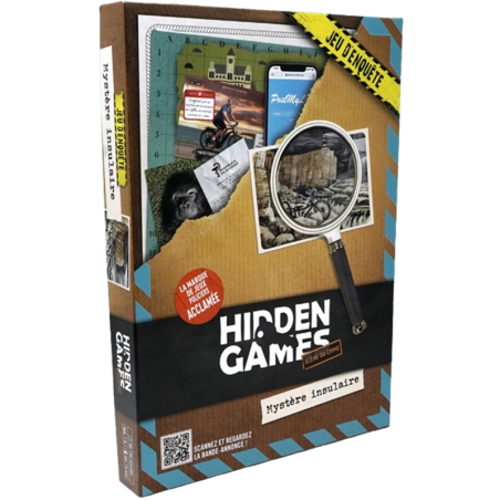 jeu d'enquête Hidden games Mystère insulaire