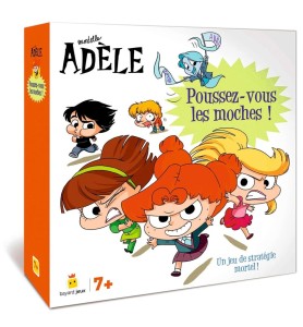 jeu de plateau Mortelle Adèle Poussez vous les moches