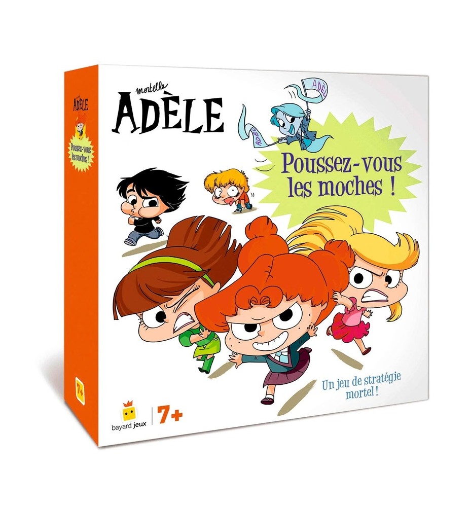 jeu de plateau Mortelle Adèle Poussez vous les moches