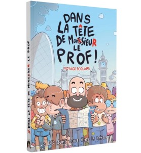 livre jeu Dans la tête de Mr le Prof - voyage à Londres