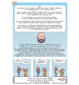 livre jeu Dans la tête de Mr le Prof - voyage à Londres