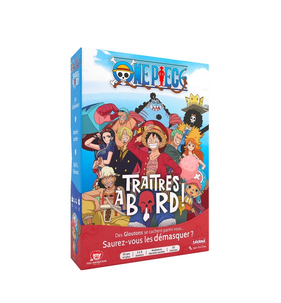 jeu de société traîtres à bord One Piece