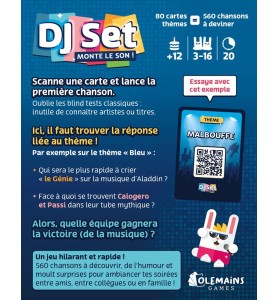 jeu de société DJ SET Monte le son