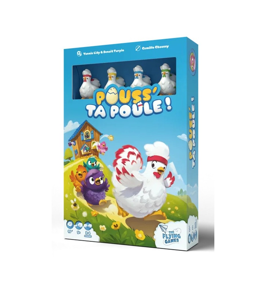 jeu de société Pouss' ta poule
