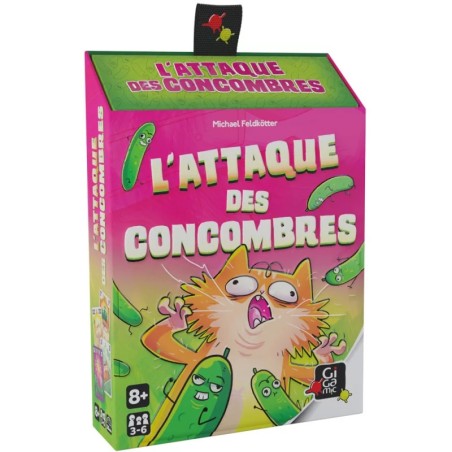 Jeu de société L'attaque des concombres